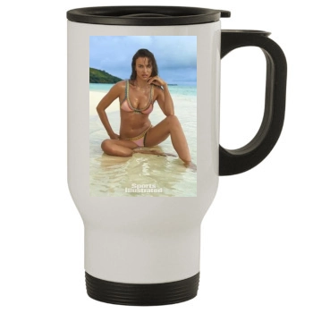 Irina Shayk Stainless Steel Travel Mug