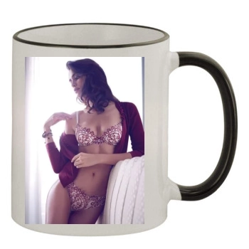 Irina Shayk 11oz Colored Rim & Handle Mug