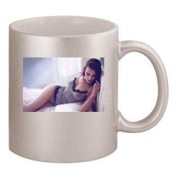 Irina Shayk 11oz Metallic Silver Mug