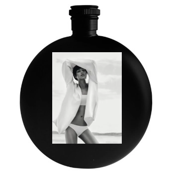 Irina Shayk Round Flask