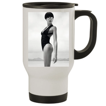 Irina Shayk Stainless Steel Travel Mug