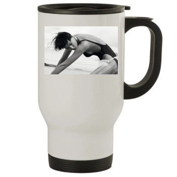 Irina Shayk Stainless Steel Travel Mug