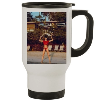 Irina Shayk Stainless Steel Travel Mug