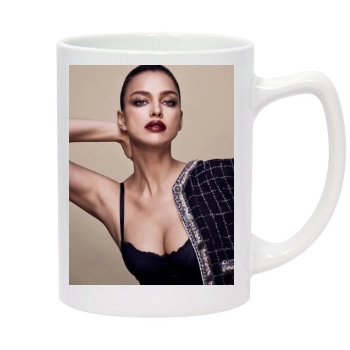 Irina Shayk 14oz White Statesman Mug