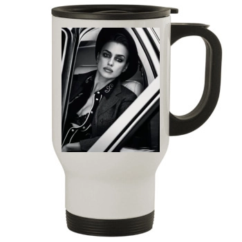 Irina Shayk Stainless Steel Travel Mug