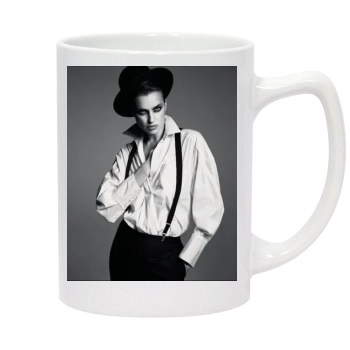 Irina Shayk 14oz White Statesman Mug