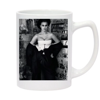 Irina Shayk 14oz White Statesman Mug