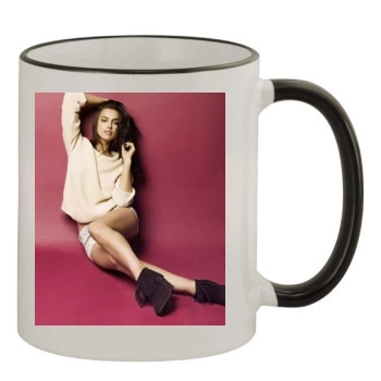 Irina Shayk 11oz Colored Rim & Handle Mug