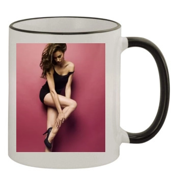 Irina Shayk 11oz Colored Rim & Handle Mug