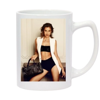 Irina Shayk 14oz White Statesman Mug