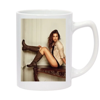 Irina Shayk 14oz White Statesman Mug