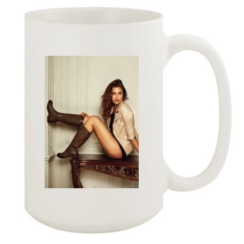 Irina Shayk 15oz White Mug