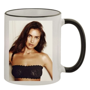 Irina Shayk 11oz Colored Rim & Handle Mug