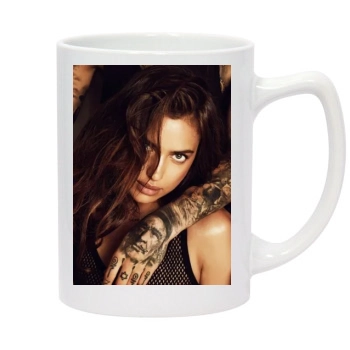 Irina Shayk 14oz White Statesman Mug