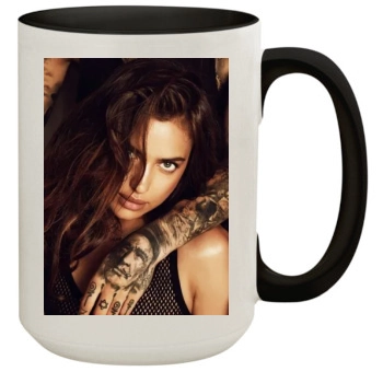 Irina Shayk 15oz Colored Inner & Handle Mug