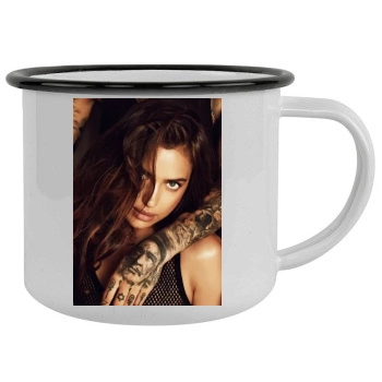 Irina Shayk Camping Mug