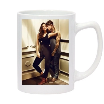 Irina Shayk 14oz White Statesman Mug