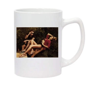 Irina Shayk 14oz White Statesman Mug