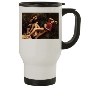 Irina Shayk Stainless Steel Travel Mug