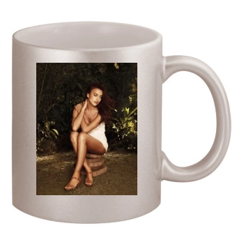 Irina Shayk 11oz Metallic Silver Mug