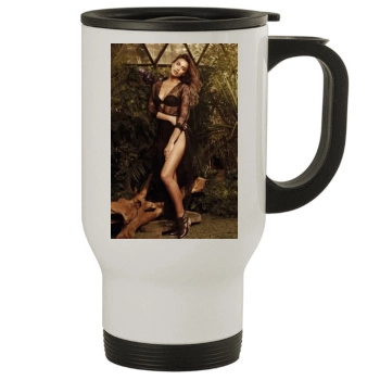 Irina Shayk Stainless Steel Travel Mug