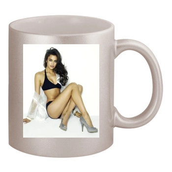 Irina Shayk 11oz Metallic Silver Mug