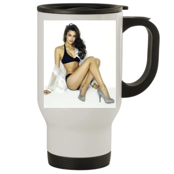 Irina Shayk Stainless Steel Travel Mug