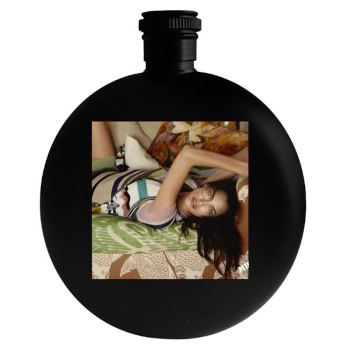 Irina Shayk Round Flask