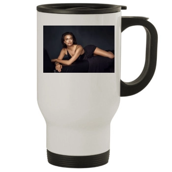 Irina Shayk Stainless Steel Travel Mug