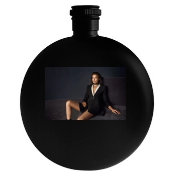 Irina Shayk Round Flask