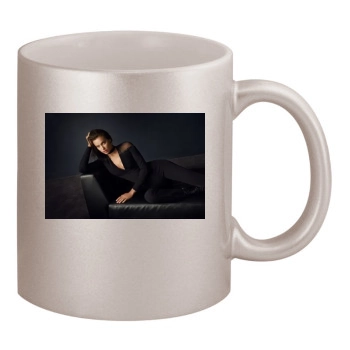 Irina Shayk 11oz Metallic Silver Mug