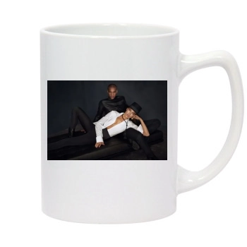 Irina Shayk 14oz White Statesman Mug