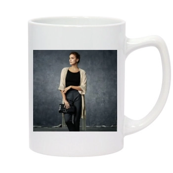 Irina Shayk 14oz White Statesman Mug