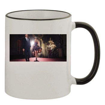 Irina Shayk 11oz Colored Rim & Handle Mug