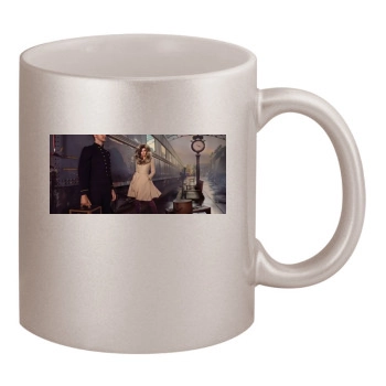 Irina Shayk 11oz Metallic Silver Mug