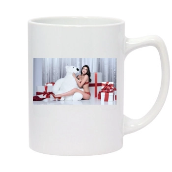 Irina Shayk 14oz White Statesman Mug