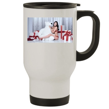 Irina Shayk Stainless Steel Travel Mug