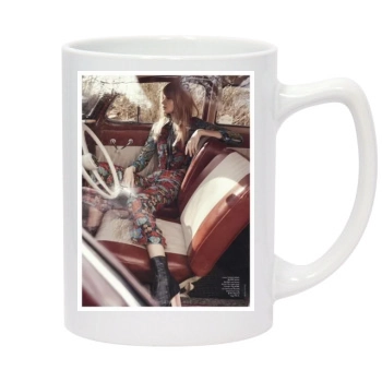 Julia Stegner 14oz White Statesman Mug