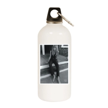 Julia Stegner White Water Bottle With Carabiner