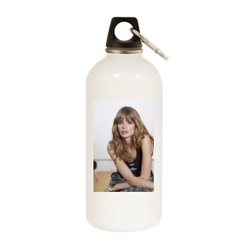 Julia Stegner White Water Bottle With Carabiner