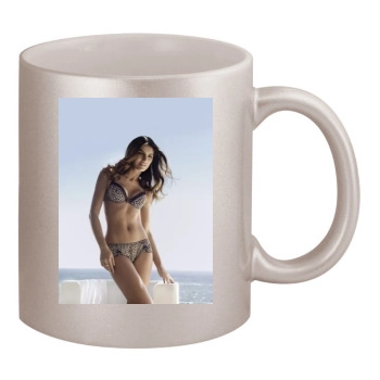 Juliana Martins 11oz Metallic Silver Mug