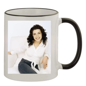 Julianna Margulies 11oz Colored Rim & Handle Mug