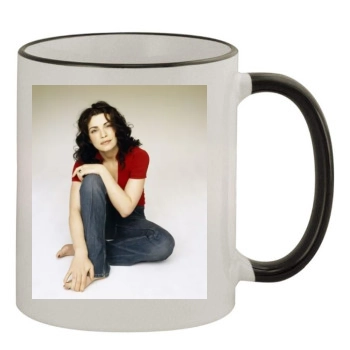 Julianna Margulies 11oz Colored Rim & Handle Mug