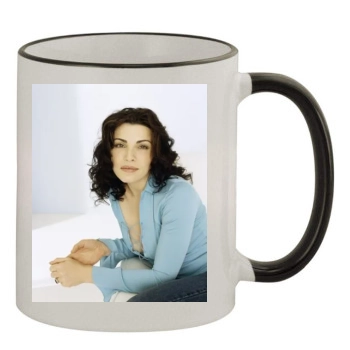 Julianna Margulies 11oz Colored Rim & Handle Mug