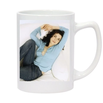 Julianna Margulies 14oz White Statesman Mug