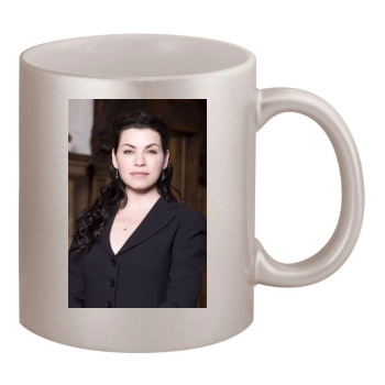 Julianna Margulies 11oz Metallic Silver Mug