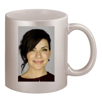 Julianna Margulies 11oz Metallic Silver Mug