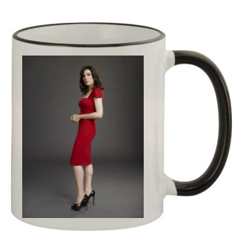 Julianna Margulies 11oz Colored Rim & Handle Mug