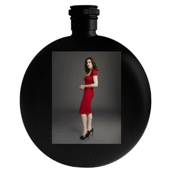 Julianna Margulies Round Flask