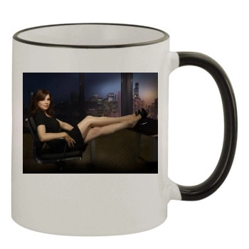 Julianna Margulies 11oz Colored Rim & Handle Mug